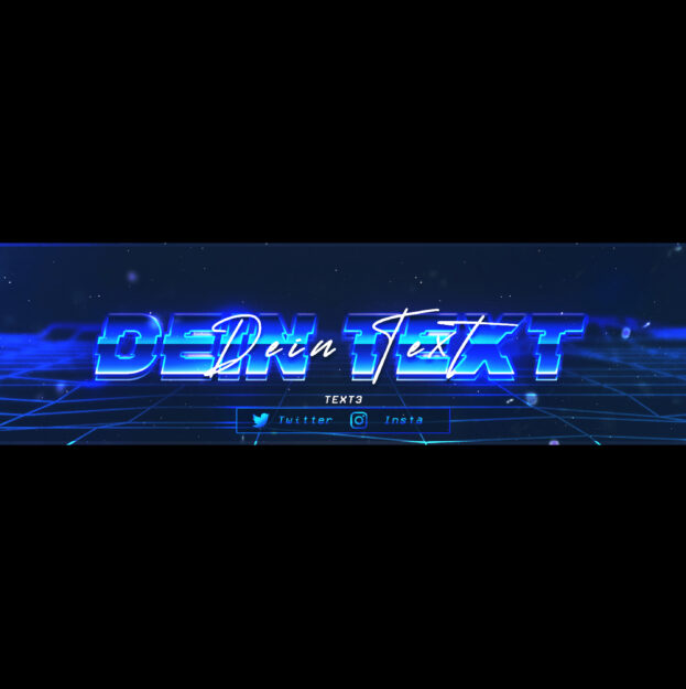 Retro Profil Banner