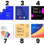 Modern Marketing Instagram Feed Posts