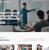 Business Landingpage WordPress Elementor Template